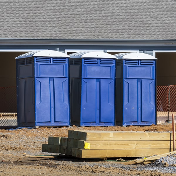 do you offer hand sanitizer dispensers inside the porta potties in Grimstead Virginia